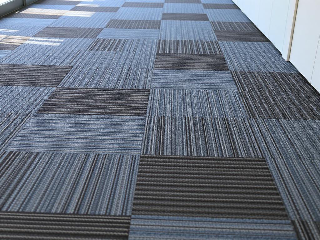 Carpet tiles flooring